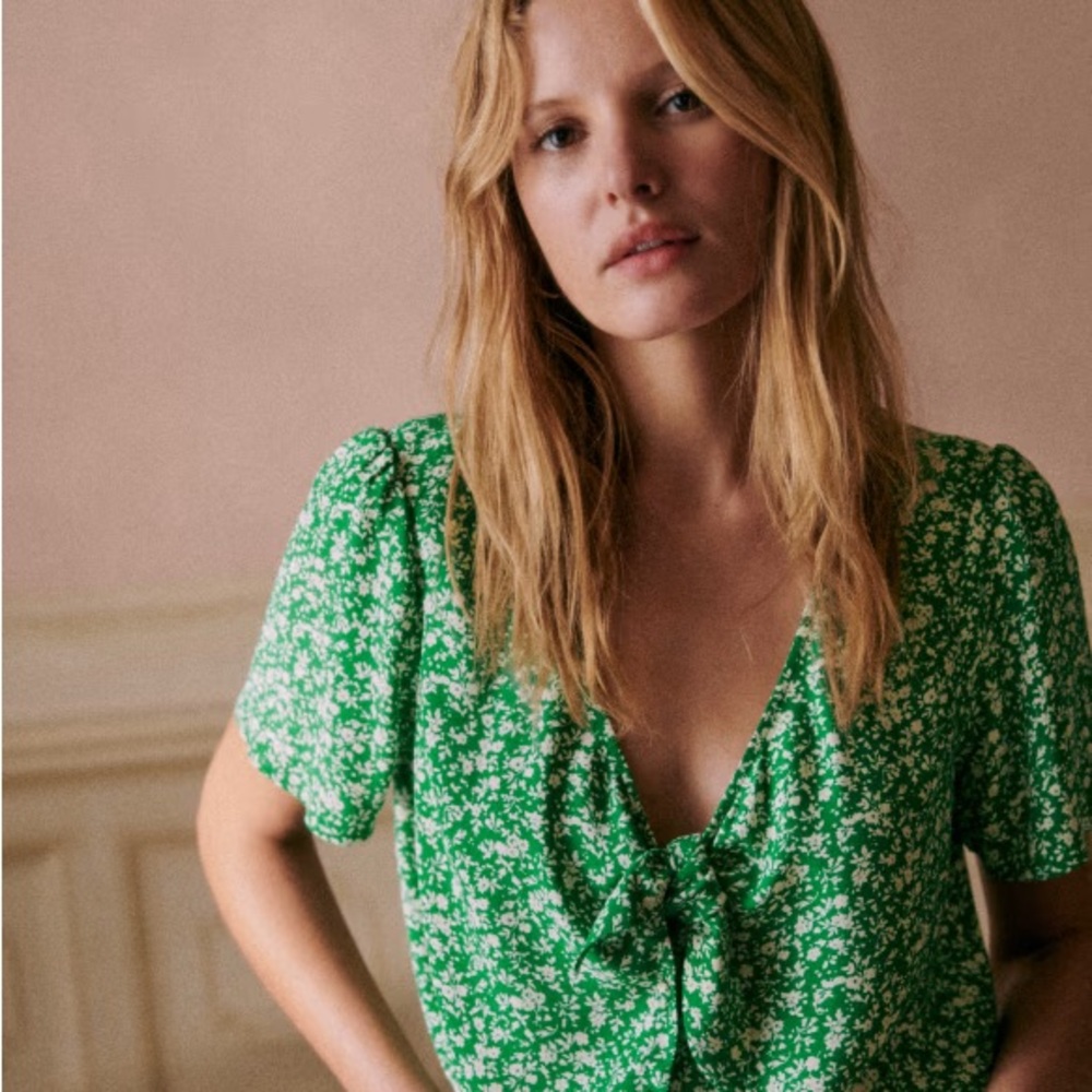Sezane Eloine Blouse